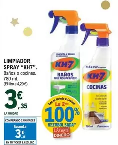 Oferta de KH7 - Limpiador Spray por 3,35€ en E.Leclerc