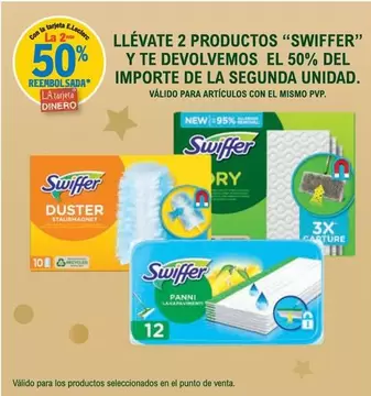 Oferta de Swiffer - 2 Productos  en E.Leclerc