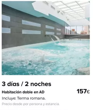 Oferta de Habitacion Doble En Ad por 157€ en Viajes El Corte Inglés