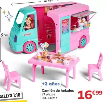 Oferta de Camion De Helados por 16,99€ en GiFi