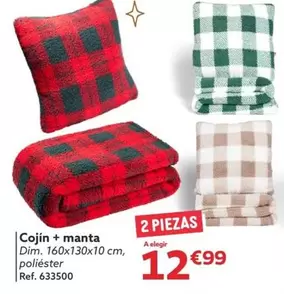 Oferta de DIM - Cojin + Manta por 12,99€ en GiFi