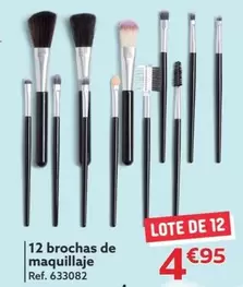 Oferta de 12 Brochas De Maquillaje por 4,95€ en GiFi