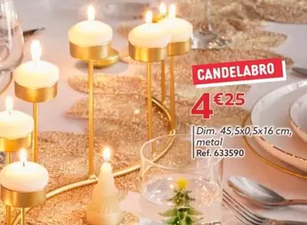 Oferta de Candelabro por 4,25€ en GiFi