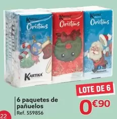 Oferta de 6 Paquetes De Panuelos por 0,9€ en GiFi