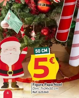 Oferta de Figura Papá Noel por 5€ en GiFi