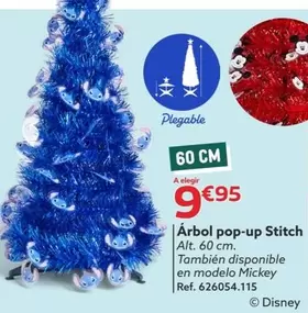 Oferta de Arbol Pop-up Stitch por 9,95€ en GiFi