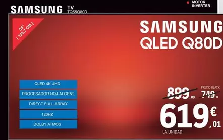 Oferta de Samsung - Tv TO55080D por 619,01€ en E.Leclerc