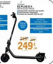 Oferta de Segway - E2 Plus E II Patín Eléctrico por 249,9€ en E.Leclerc