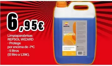 Oferta de Repsol Wizard - Limpiaparabrisas por 6,95€ en E.Leclerc