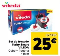 Oferta de Vileda - Set De Fregado Turbo Smart por 25€ en Carrefour