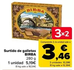 Oferta de Birba - Surtido De Galletas por 5,19€ en Carrefour