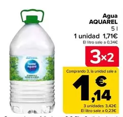 Oferta de Aquarel - Agua  por 1,71€ en Carrefour