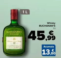 Oferta de Buchanan's - Whisky por 45,99€ en Carrefour