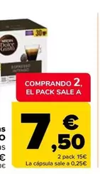 Oferta de Dolce Gusto - Cafe En Capsulas por 8,35€ en Carrefour