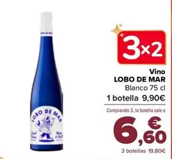 Oferta de Lobo De Mar - Vino Blanco por 9,9€ en Carrefour