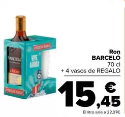 Oferta de Barceló - Ron por 15,45€ en Carrefour