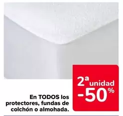 Oferta de En Todos Los Protectores, Fundas De Colchón O Almohada en Carrefour