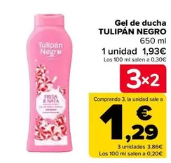 Oferta de Tulipán Negro - Gel De Ducha por 1,93€ en Carrefour