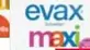 Oferta de Evax - En Salvaslips Normal Pack 50 Unidades Maxi Maxiplus Adapt Y Multiforma  en Carrefour