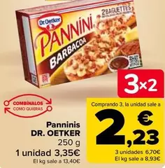 Oferta de Dr Oetker - Panninis  por 3,35€ en Carrefour