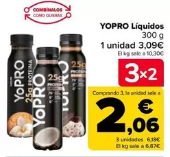 Oferta de YoPRO - Liquidos  por 3,09€ en Carrefour