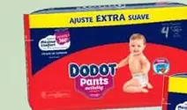 Oferta de Dodot - Pants Activity Extra T4 Pack 43 Unidades(1) T5 Pack 38 Unidades (2) T6 Pack 35 Unidades (3) O T7 Pack 29 Unidades (4) por 26,99€ en Carrefour