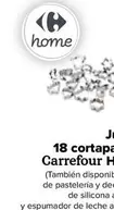 Oferta de Carrefour Home - Juego 18 Cortapastas por 2,55€ en Carrefour