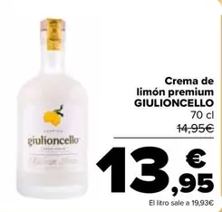 Oferta de Giulioncello - Crema De Limon Premium por 13,95€ en Carrefour