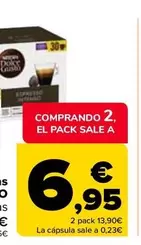 Oferta de Dolce Gusto - Cafe En Capsulas por 7,39€ en Carrefour