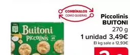 Oferta de Buitoni - Piccolinis por 3,49€ en Carrefour