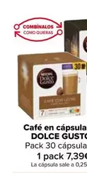 Oferta de Dolce Gusto - Cafe En Capsulas por 7,39€ en Carrefour