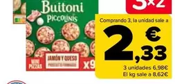 Oferta de Buitoni - Piccolinis  por 3,49€ en Carrefour