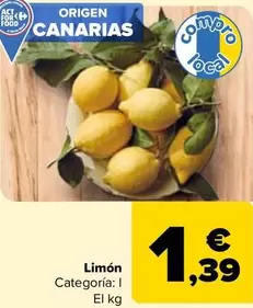 Oferta de Limon  por 1,39€ en Carrefour