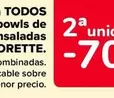 Oferta de Florette - En Todos  Los Bowls De Ensaladas  en Carrefour