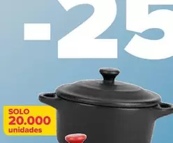 Oferta de Mini Cocotte Gres Roja O Negra por 2,99€ en Carrefour