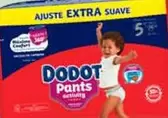 Oferta de Dodot - Pants Activity Extra T4 Pack 43 Unidades(1) T5 Pack 38 Unidades (2) T6 Pack 35 Unidades (3) O T7 Pack 29 Unidades (4) por 26,99€ en Carrefour