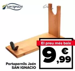 Oferta de San Ignacio - Jamonero Jaén por 9,99€ en Carrefour