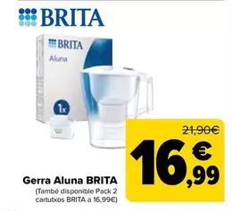 Oferta de Brita - Jarra Aluna por 16,99€ en Carrefour