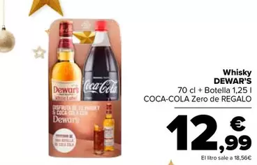 Oferta de Dewar's - Whisky por 12,99€ en Carrefour