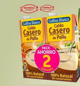 Oferta de Gallina Blanca - Caldos Caseros  por 4,09€ en Carrefour