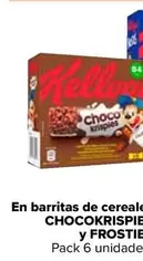 Oferta de Frosties - En Barritas De Cereales Chocokrispies  en Carrefour