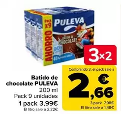 Oferta de Puleva - Batido De Chocolate  por 3,99€ en Carrefour