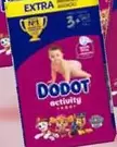 Oferta de Dodot - Pañales Activity  Extra Jumbo  T3+ Pack 60 Unidades (1)  T4+ Pack 52 Unidades (2)  T5+ Pack 48 Unidades (3)  T6+ Pack 44 Unidades (4) por 32€ en Carrefour