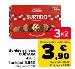 Oferta de Cuétara - Surtido Galletas por 5,85€ en Carrefour