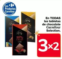 Oferta de Carrefour Selection - En Todas Las Tabletas De Chocolate  en Carrefour