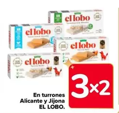 Oferta de El Lobo - En Turrones Alicante Y Jijona en Carrefour