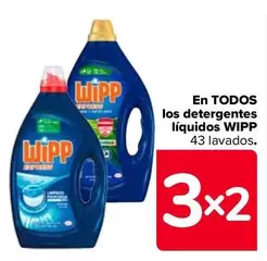 Oferta de Wipp - En Todos Los Detergentes Líquidos en Carrefour