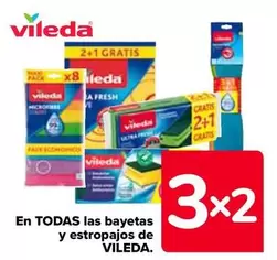 Oferta de Vileda - En Todas Las Bayetas Y Estropajos  en Carrefour