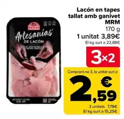 Oferta de Mrm - Lacon En Tapas Cortadas A Cuchillo por 3,89€ en Carrefour