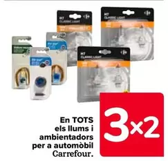 Oferta de Carrefour - En Todas Las Lámparas Y Ambientadores Para Automóvil en Carrefour